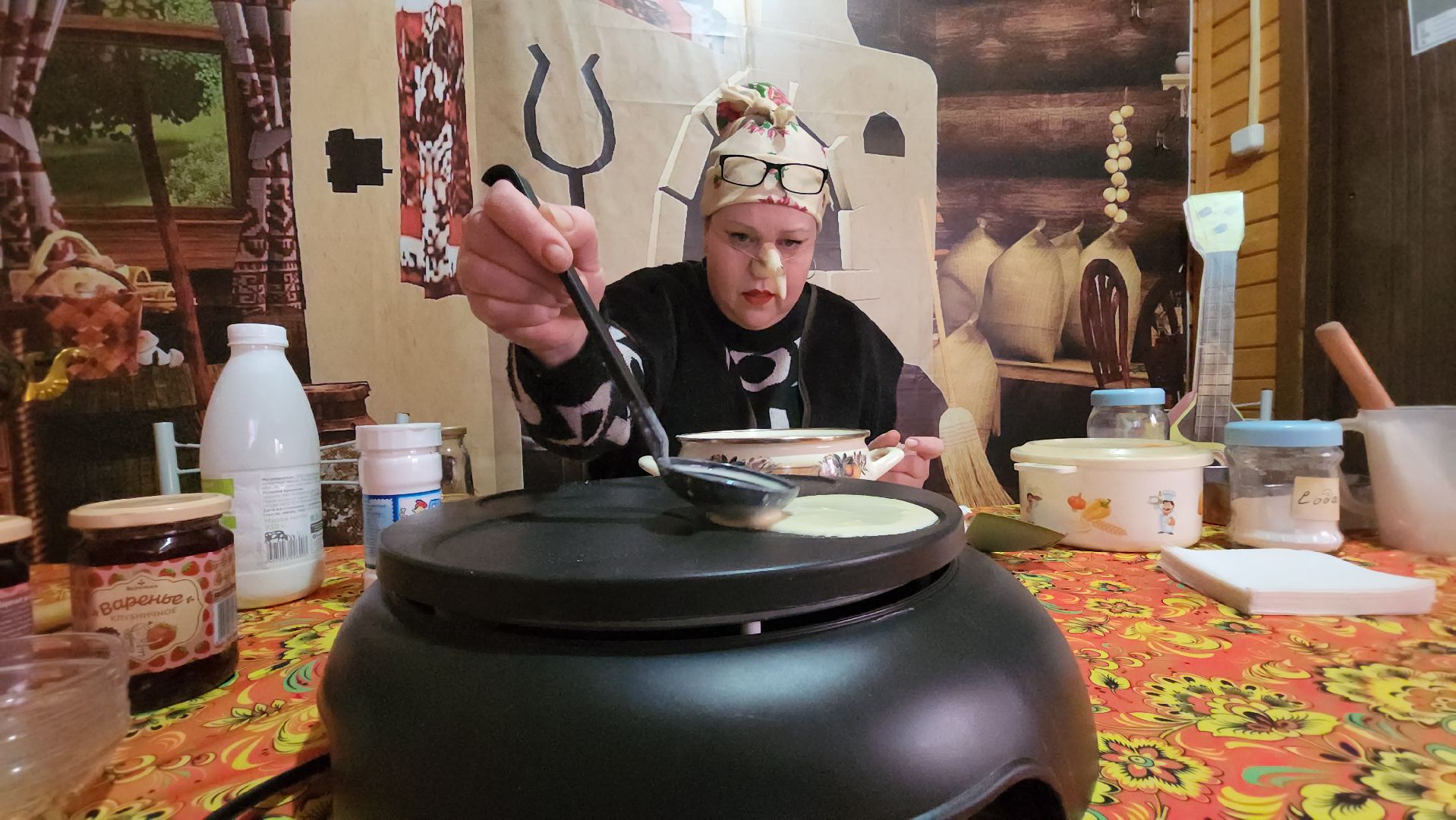 Масленица, широкая масленица, Руза, Парк городок, Блины,