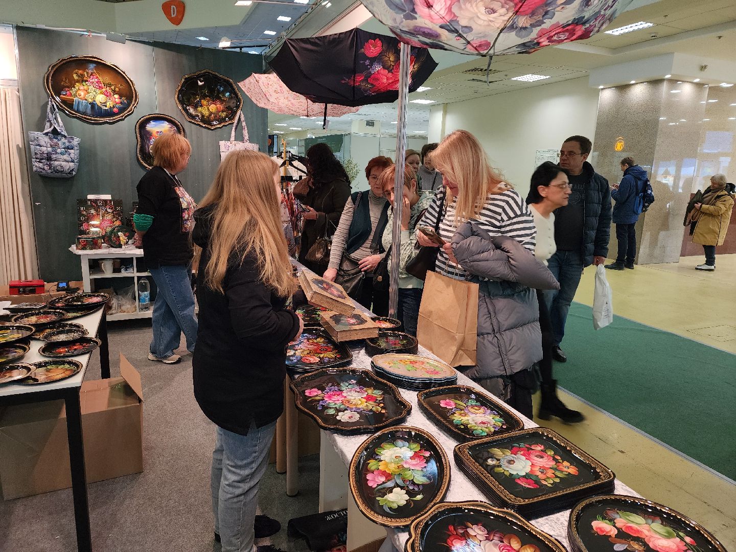 мытищи, жостово, выставка, народные промыслы,