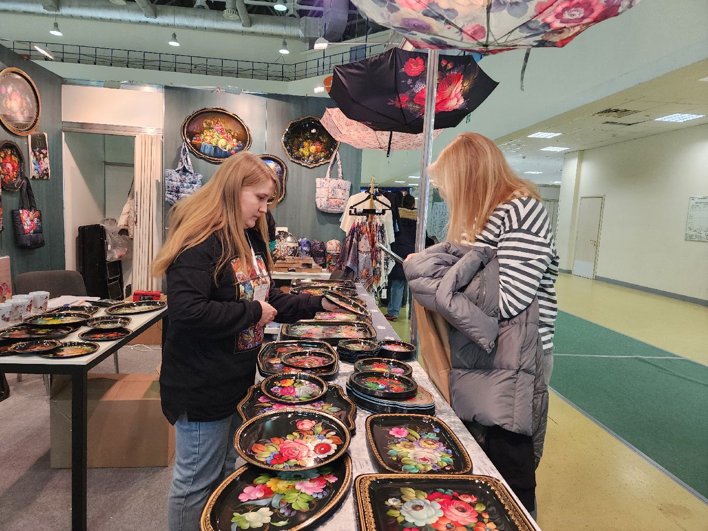 мытищи, жостово, выставка, народные промыслы,