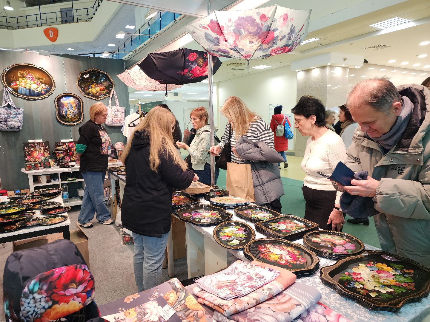 мытищи, жостово, выставка, народные промыслы,