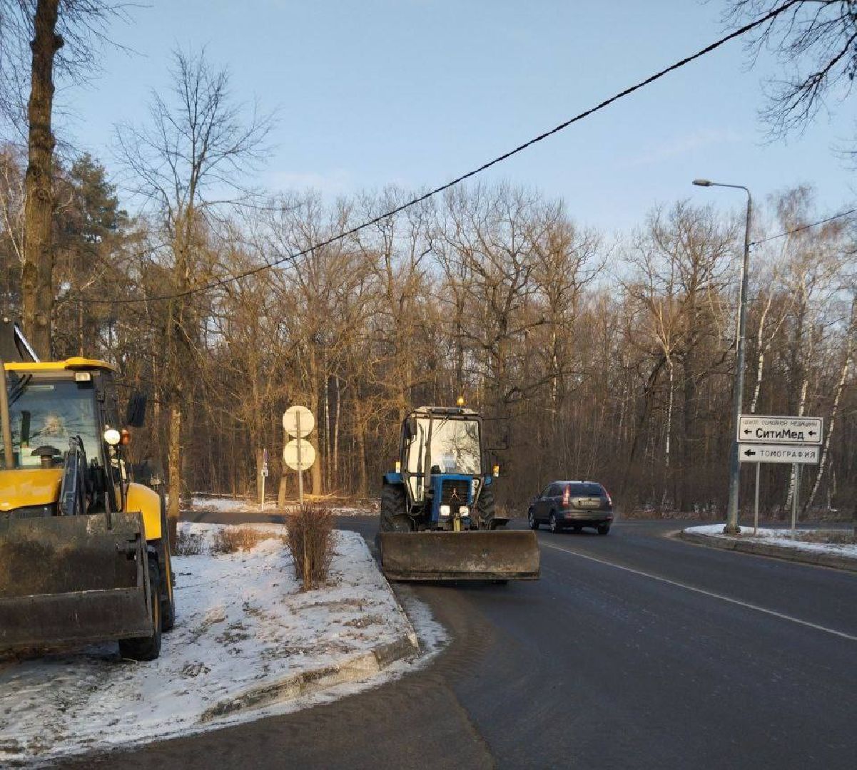 воскресенск, дороги, уборка дорог, вертикалки,
