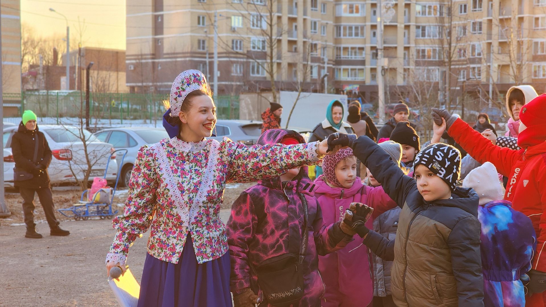 Масленица, дети, Лосино-Петровский,