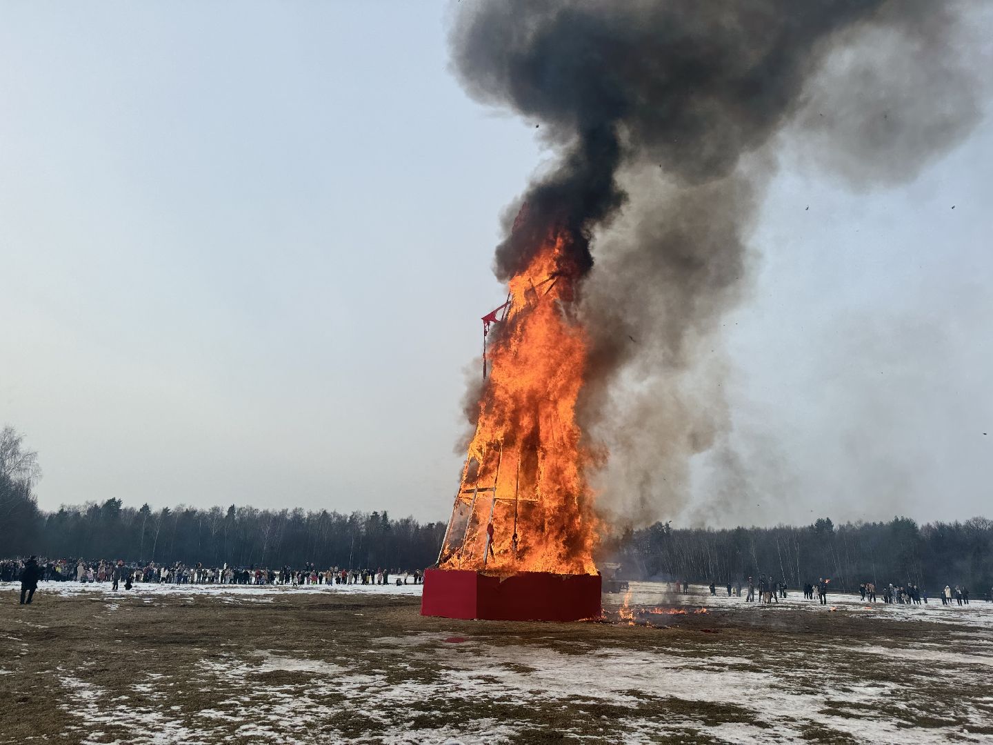 самое высокое чучело россии, Арт-Масленица, музей заповедник горки ленинские,