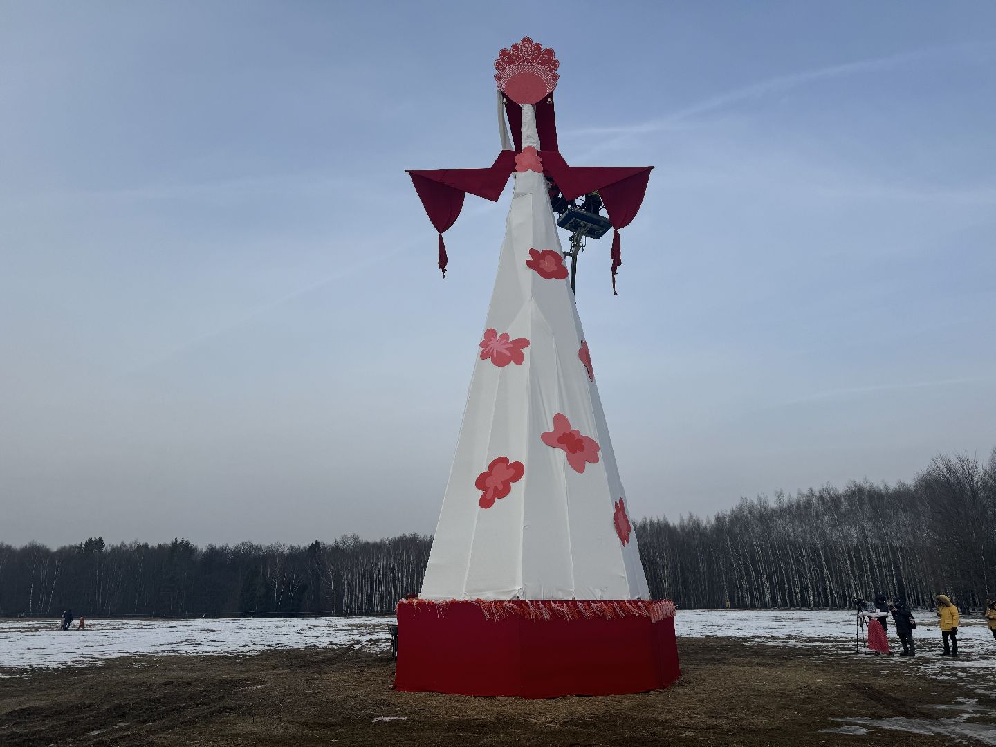 самое высокое чучело россии, Арт-Масленица, музей заповедник горки ленинские,