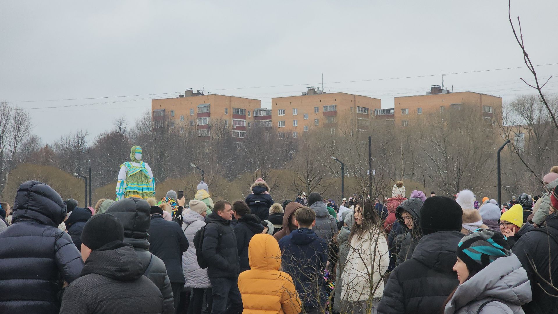 долгопрудный, масленица, центральный парк, масленичный столб, роман истомин,чучело,