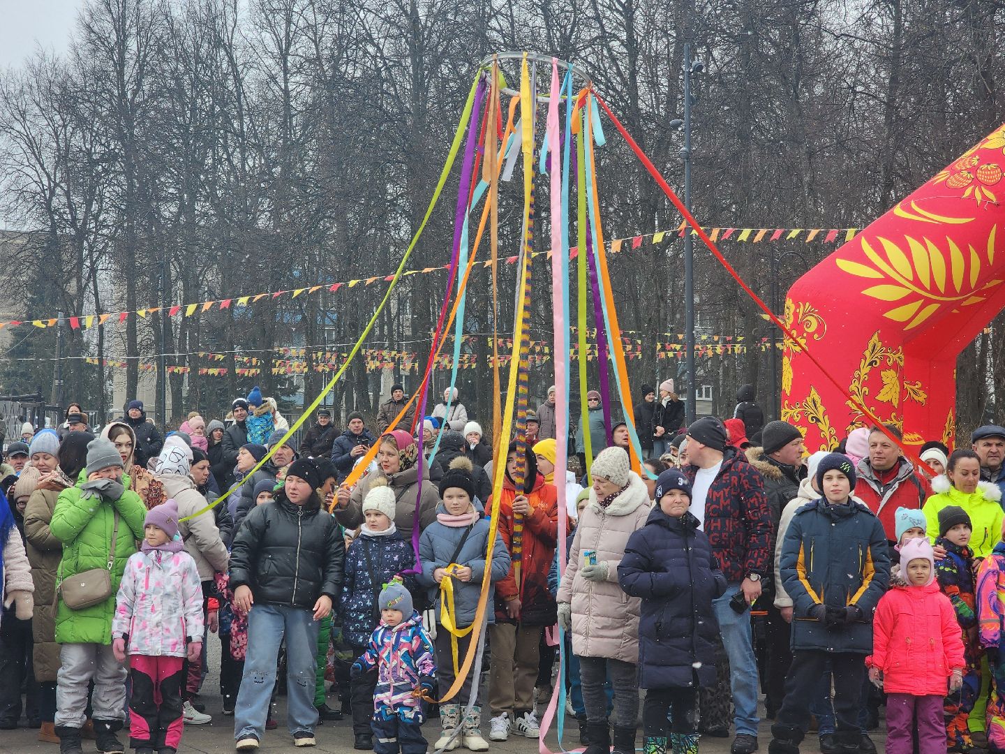 вертикалки, Зарайск, Масленица, Проводы зимы,