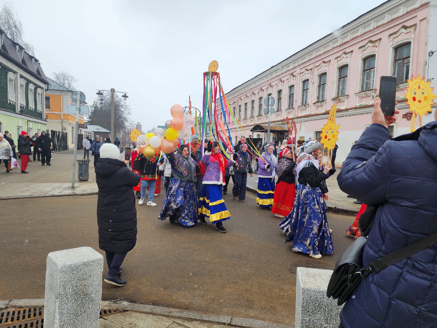 вертикалки, Зарайск, Масленица, Проводы зимы,