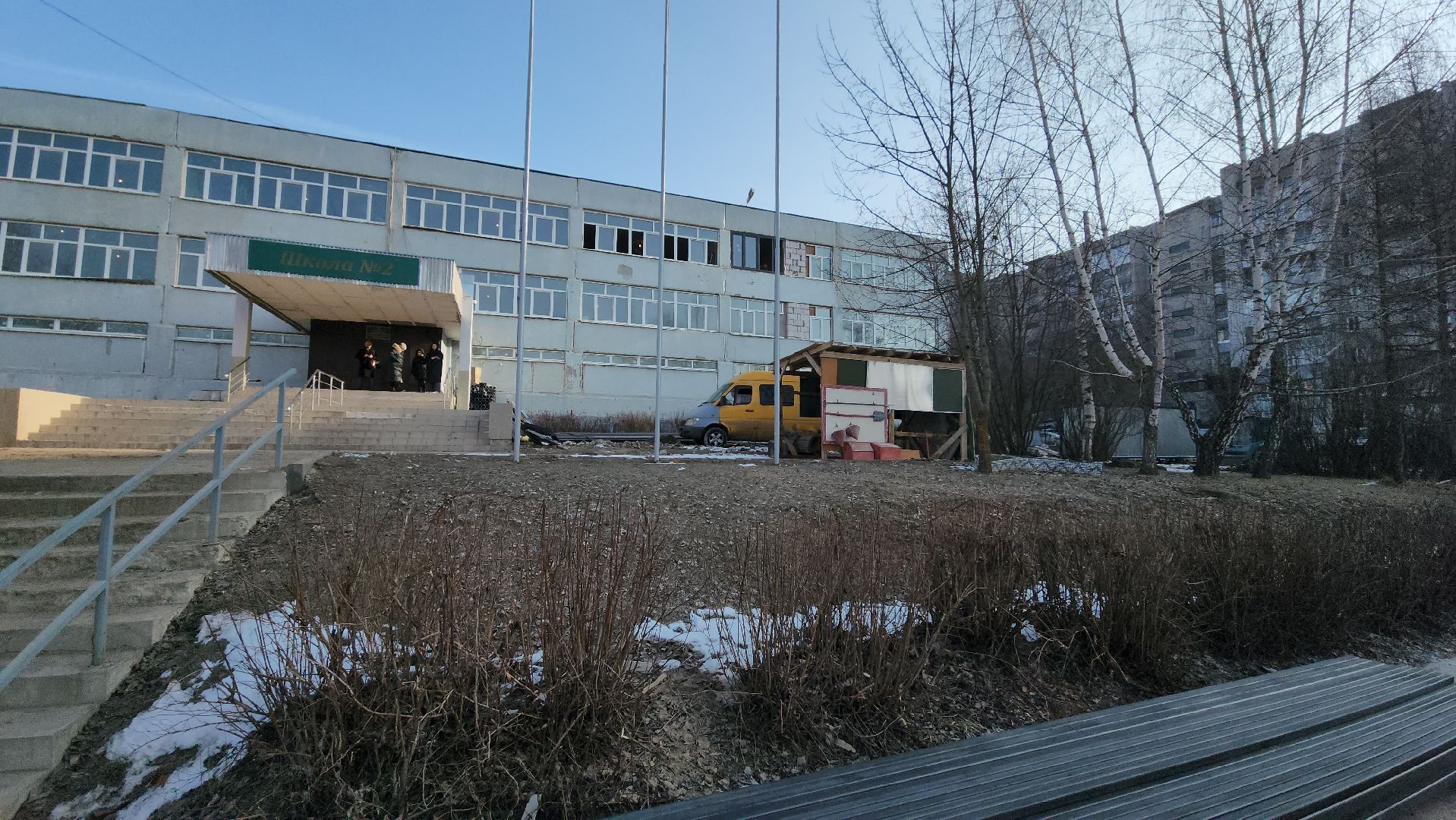 серпухов, улица луначарского, школа 2, капитальный ремонт, строительство,