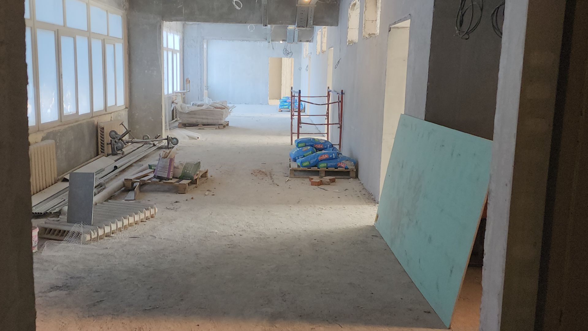 серпухов, улица луначарского, школа 2, капитальный ремонт, строительство,