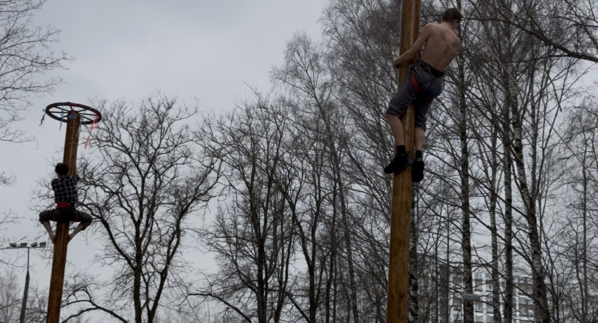 солнечногорск, масленичный столб, жители, праздник, подарки, вертикалки,
