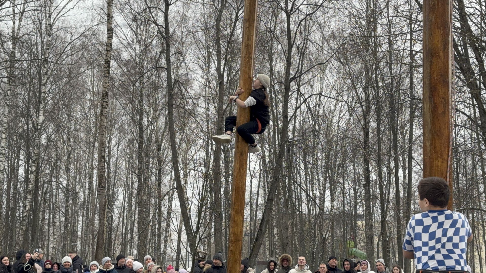 солнечногорск, масленичный столб, жители, праздник, подарки, вертикалки,