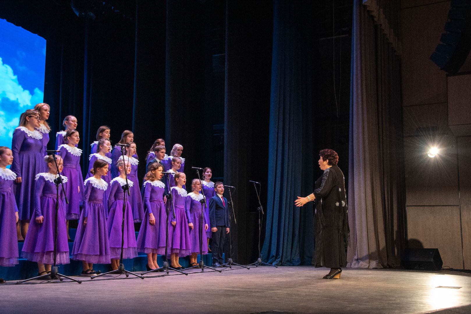 Балашиха, 50-летие Кантилены, музыкально-хоровая студия, юбилейный концерт, хор, музыка, первые гастроли, ДК Балашиха