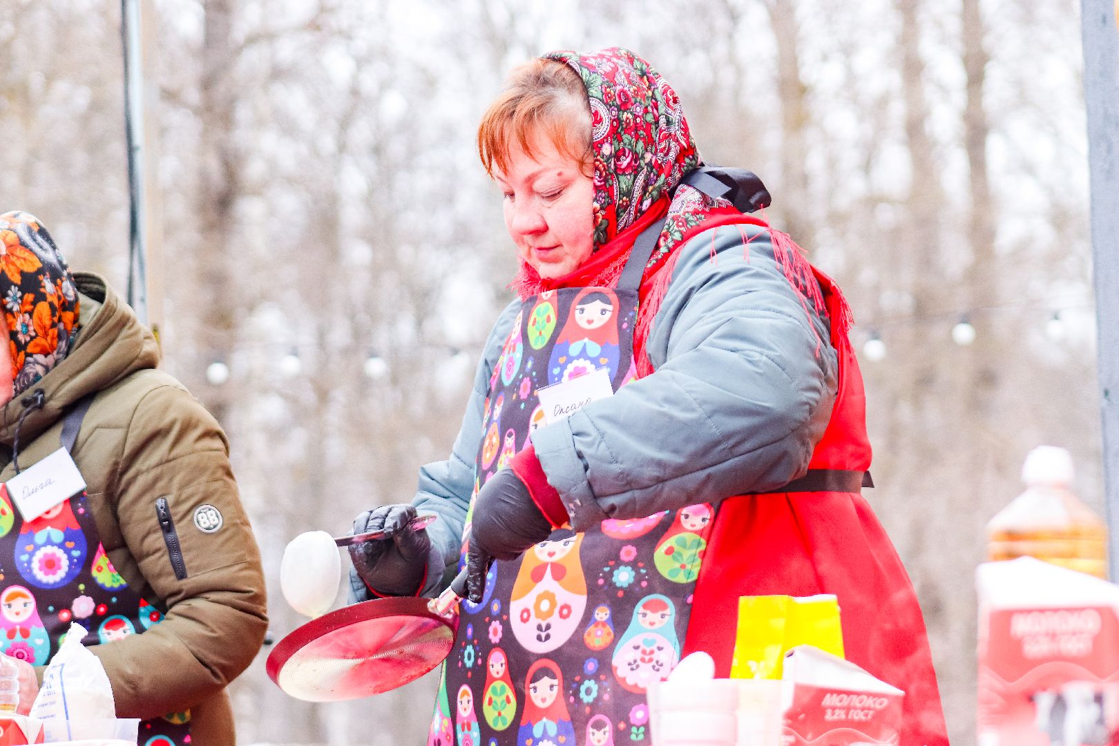 Клин, общество, культура, Масленица, блины, конкурсы, Подмосковье, вертикалки,