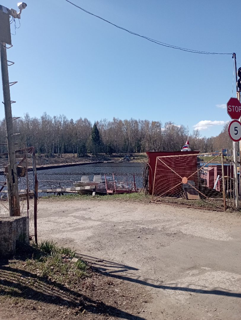 понтонный мост, паромная переправа, канал имени Москвы, Дубна