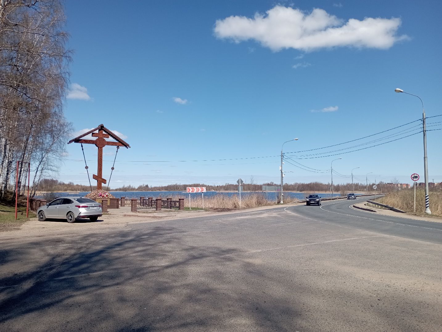 понтонный мост, паромная переправа, канал имени Москвы, Дубна