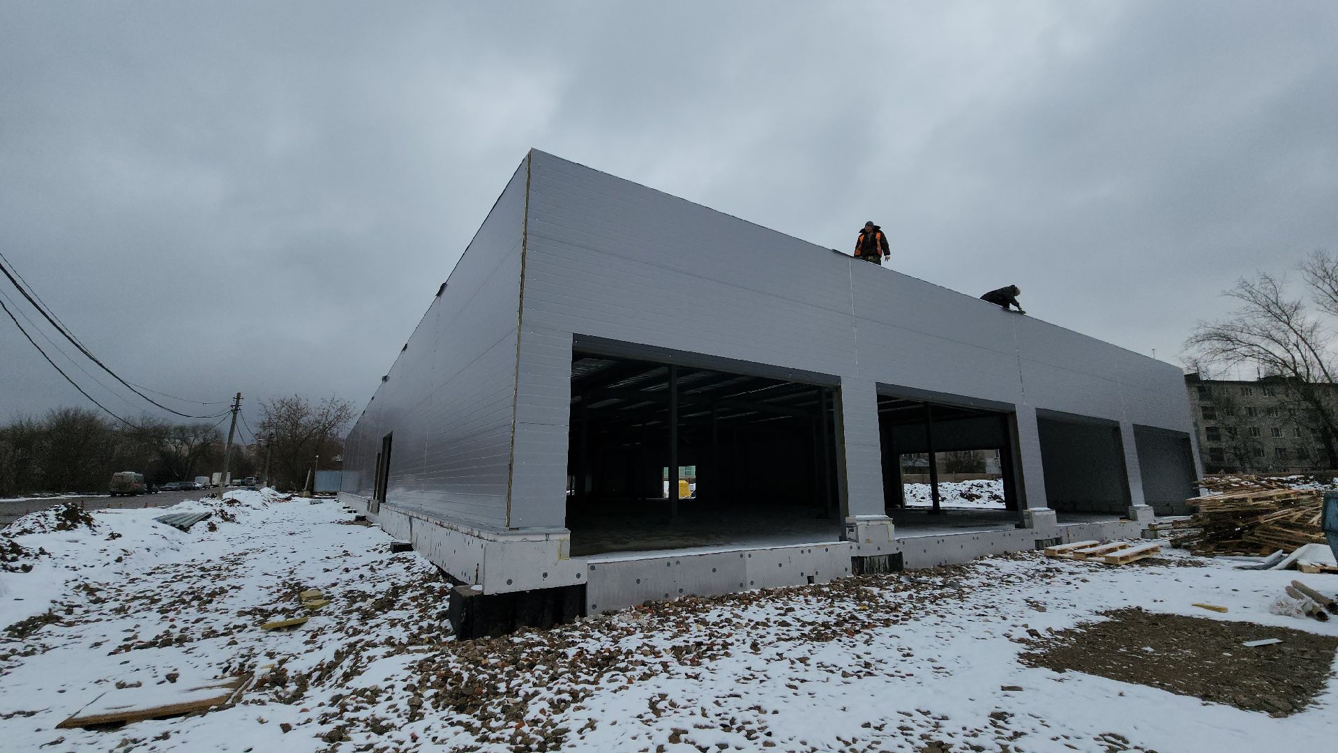 продуктовый магазин, Строительство, Лобня, вертикалки,