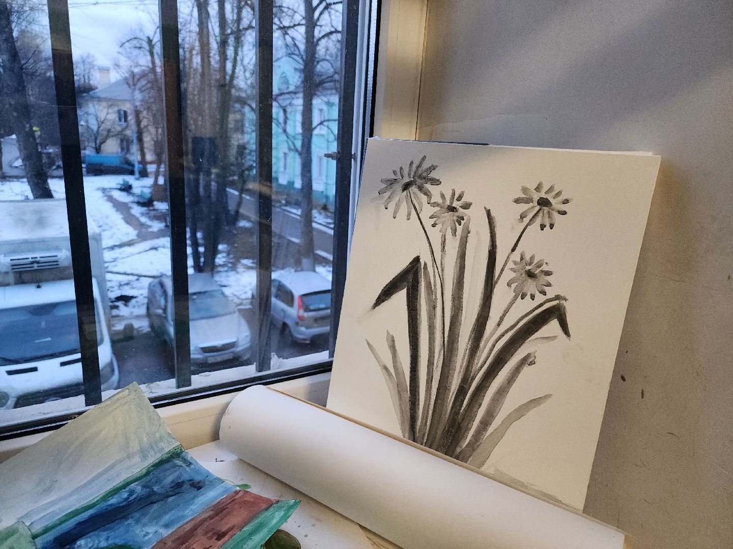 долгопрудный, микрорайон шереметьевский, дк нефтяник, изостудия, рисование, дети, вертикалки,