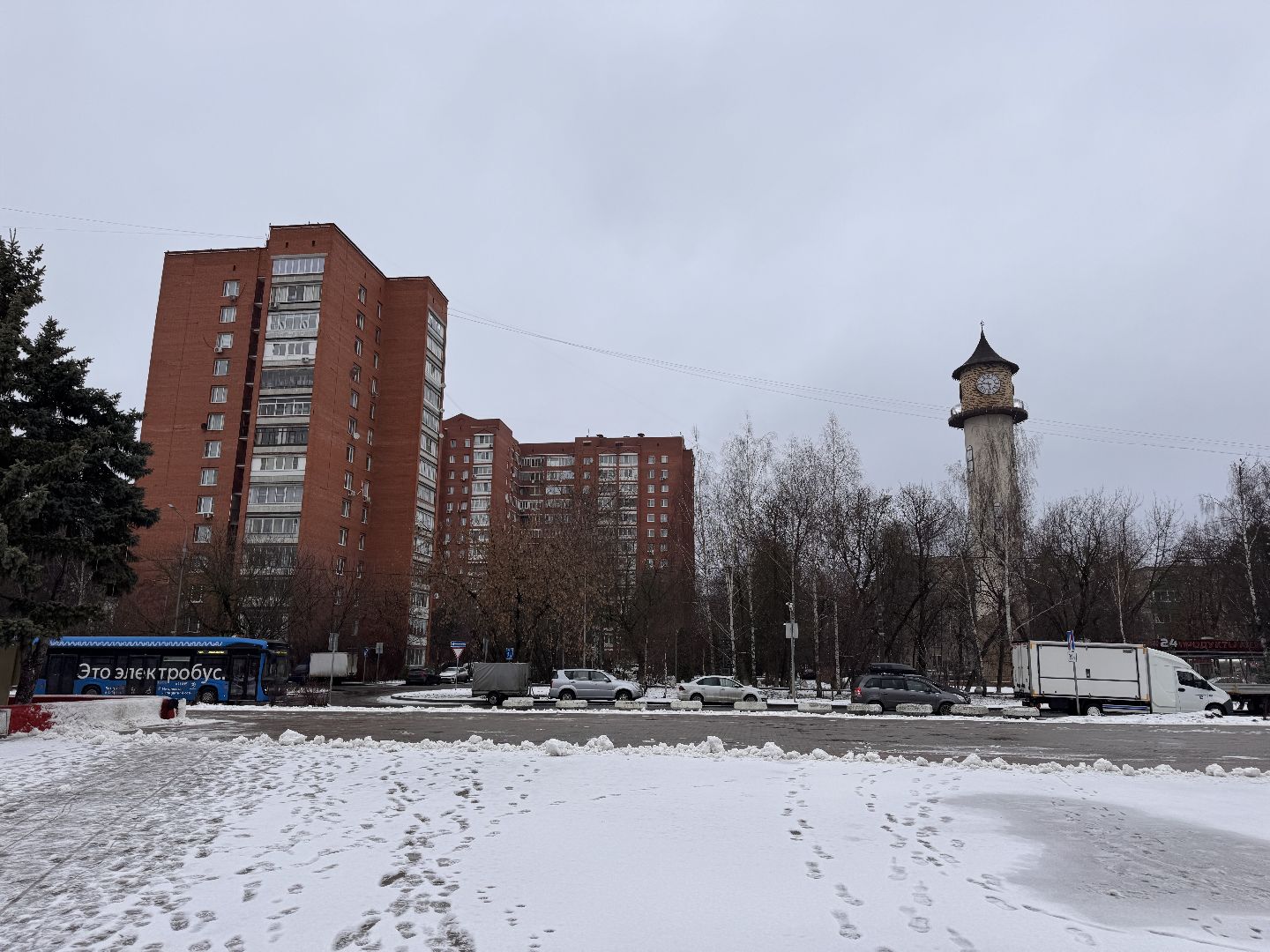 Башня с часами, Арт-объект, Заречье, Одинцово,