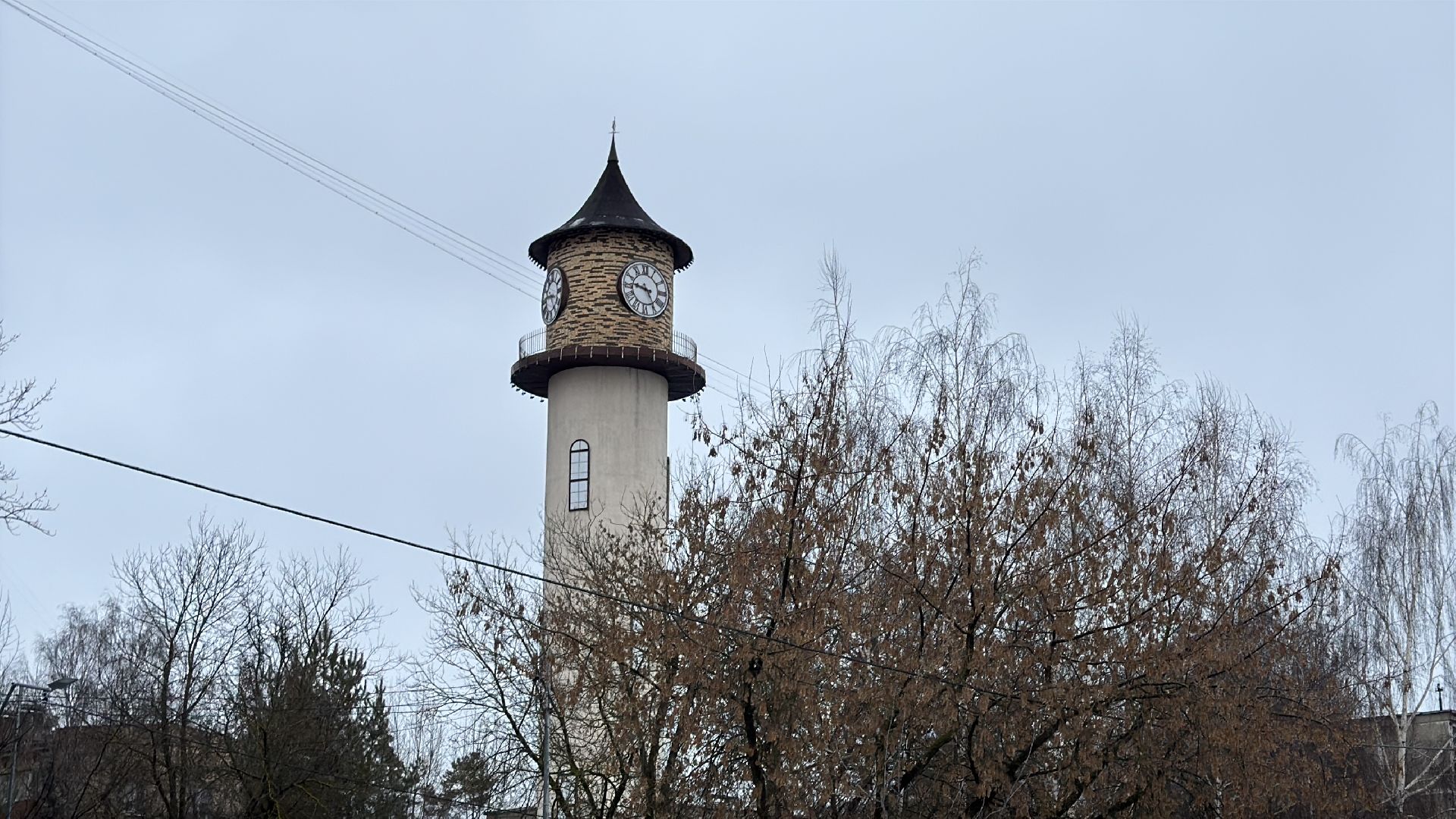 Башня с часами, Арт-объект, Заречье, Одинцово,