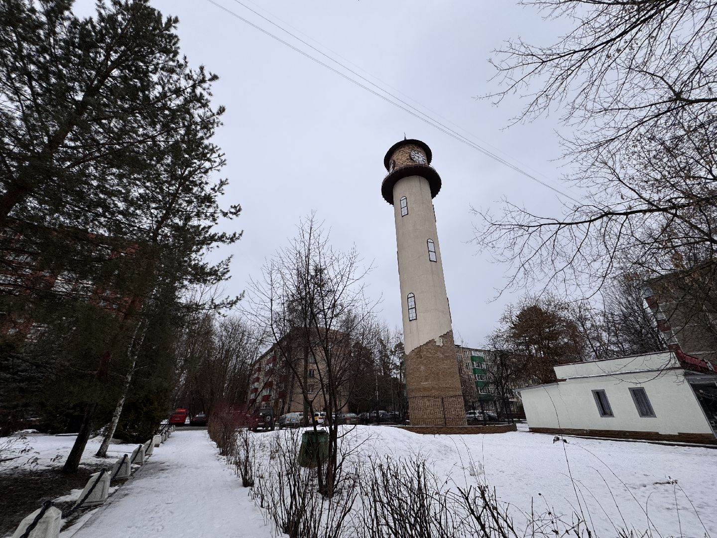 Башня с часами, Арт-объект, Заречье, Одинцово,