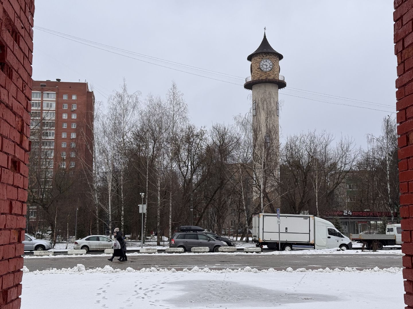 Башня с часами, Арт-объект, Заречье, Одинцово,