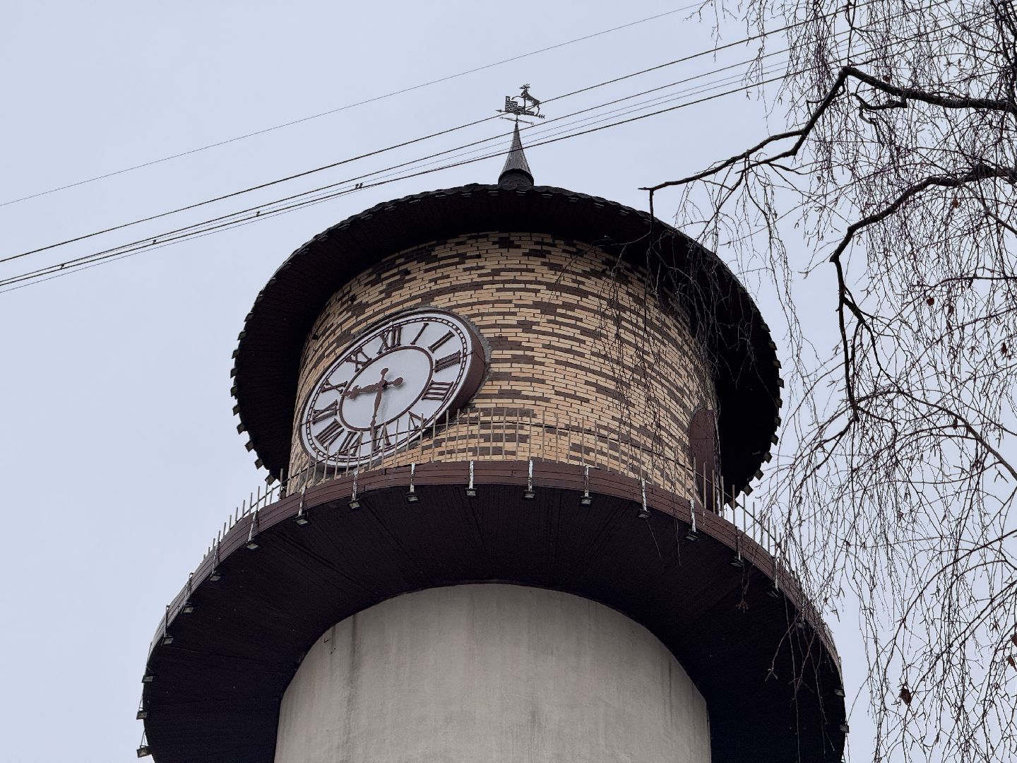 Башня с часами, Арт-объект, Заречье, Одинцово,