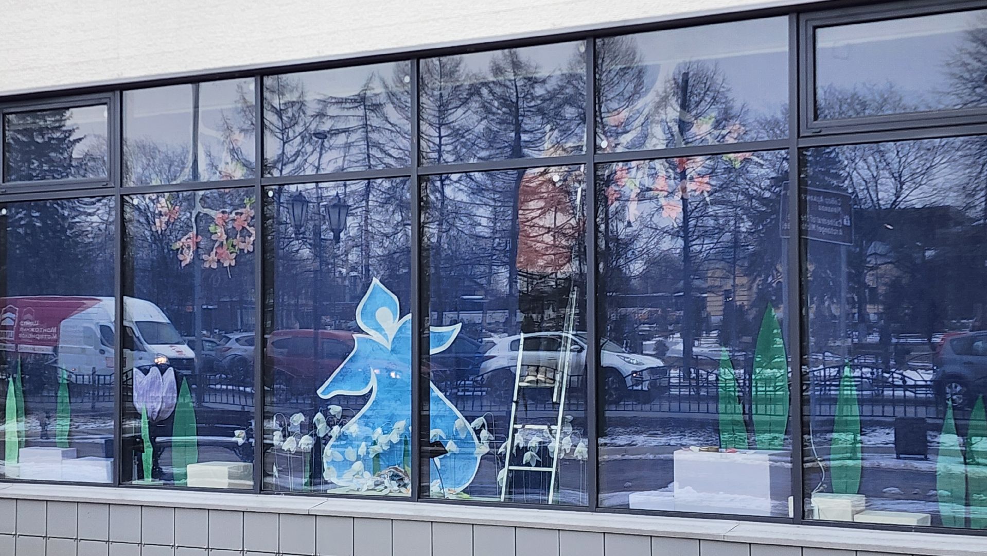 Бронницы, Подготовка к весне, Весеннее украшение города,