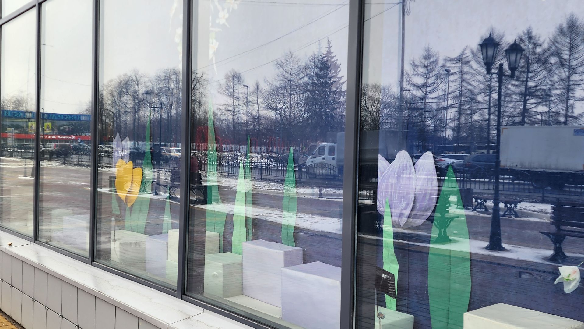 Бронницы, Подготовка к весне, Весеннее украшение города,