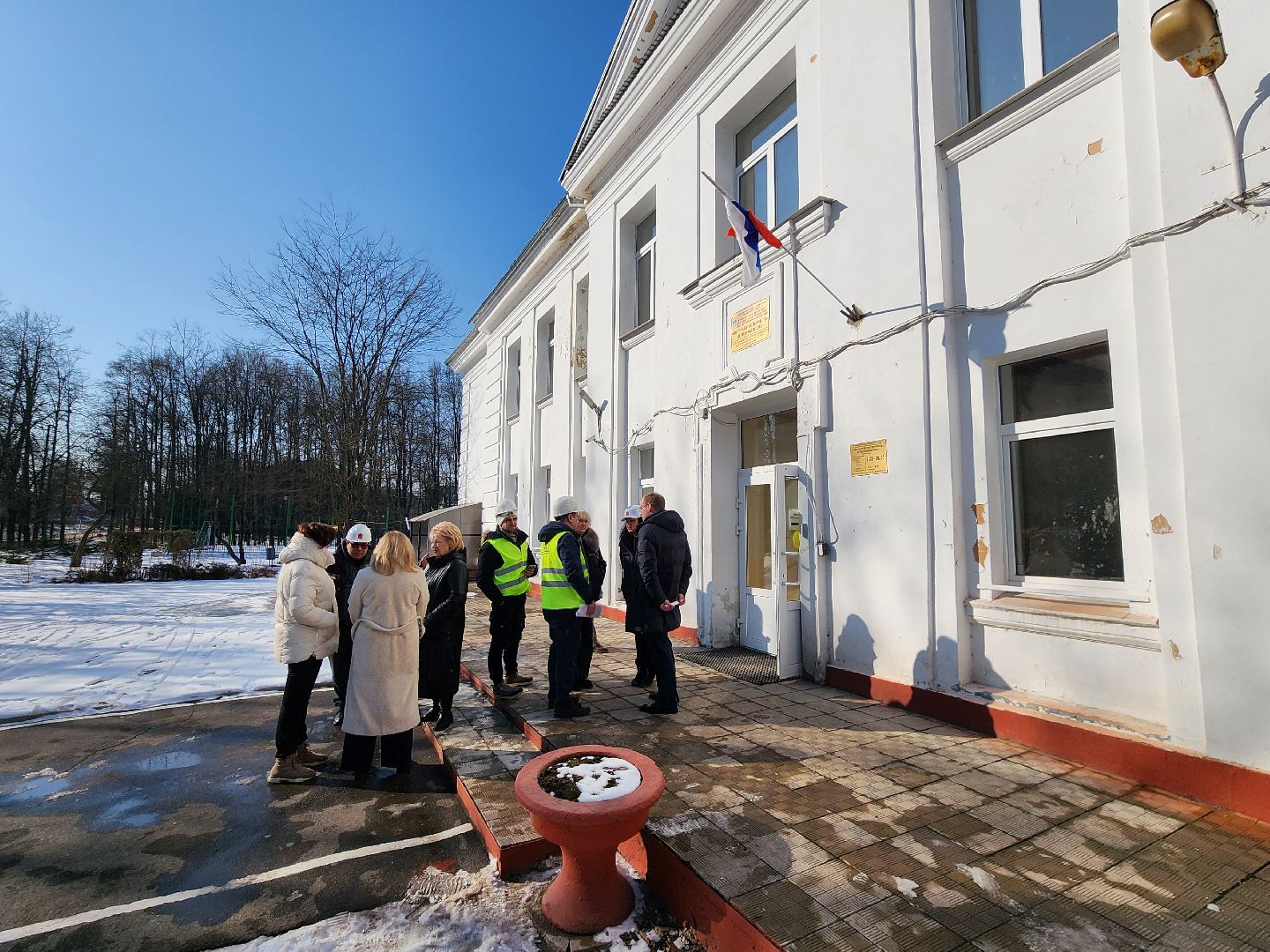 Чехов, улица Чехова 27, центр развития творчества детей и юношества, капремонт, реконструкция, обновление, комиссия, проверка, инспекция, виды и сроки работ, объем и качество работ, глава округа михаил собакин,