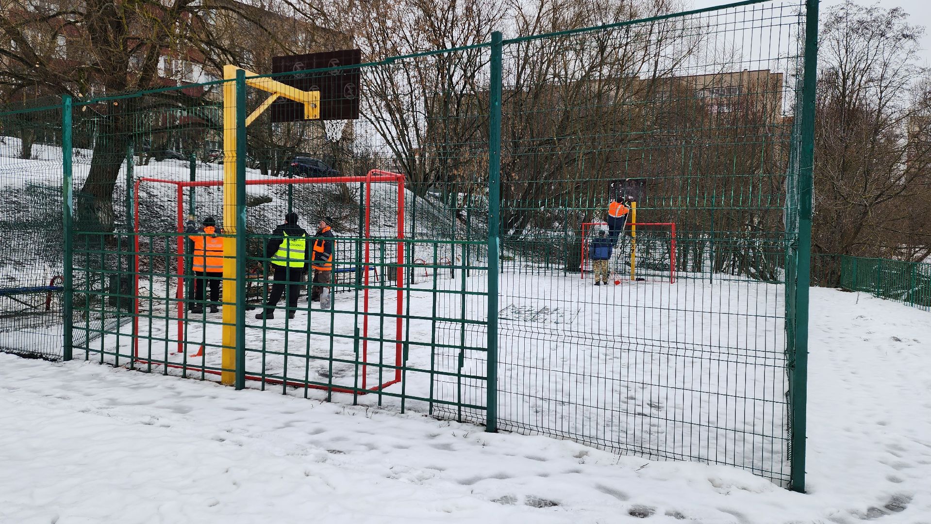 истра, благоустройство, спортплощадка,