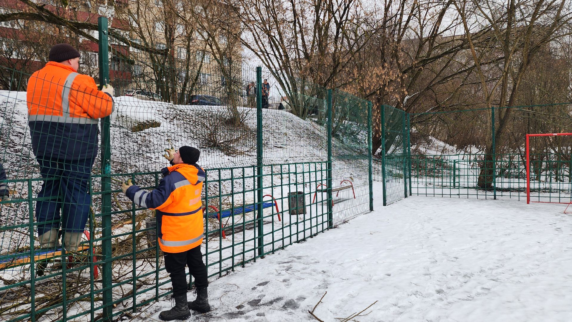 истра, благоустройство, спортплощадка,