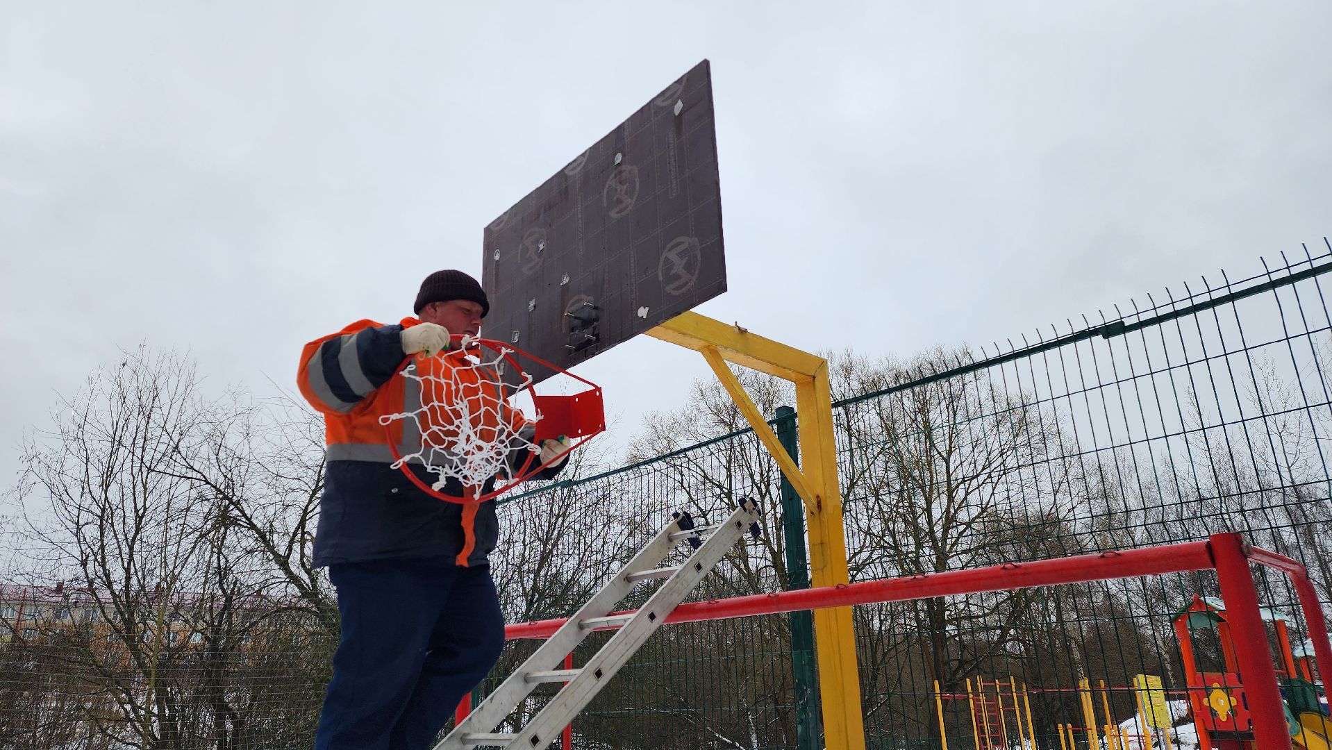 истра, благоустройство, спортплощадка,