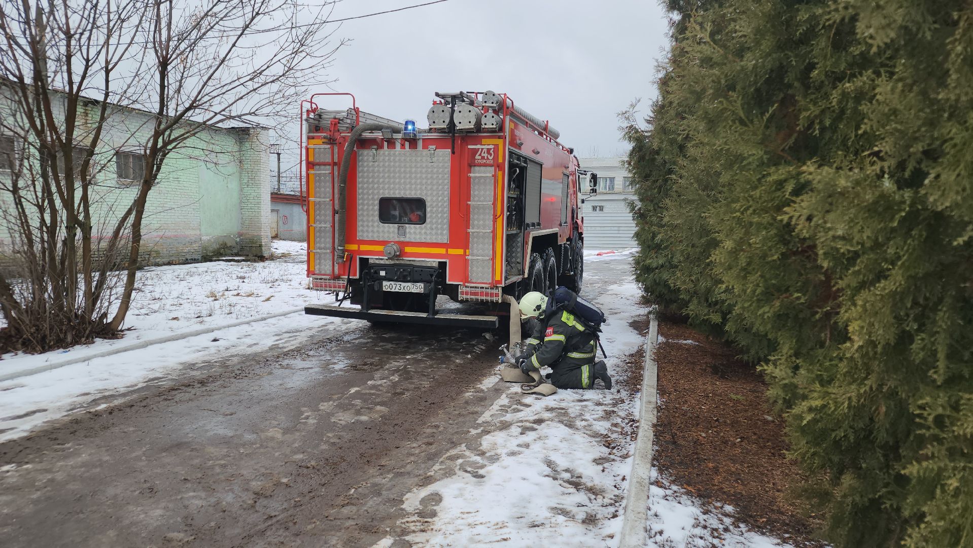 вертикалки, противопожарная тренировка, куровское, орехово-зуевский округ,