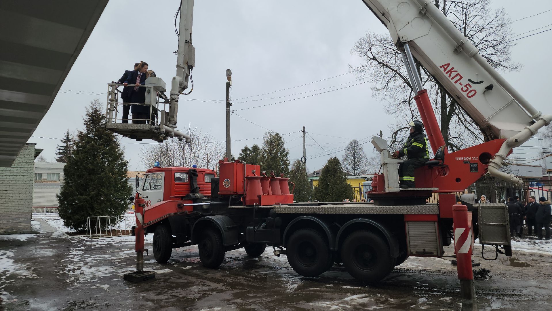 вертикалки, противопожарная тренировка, куровское, орехово-зуевский округ,