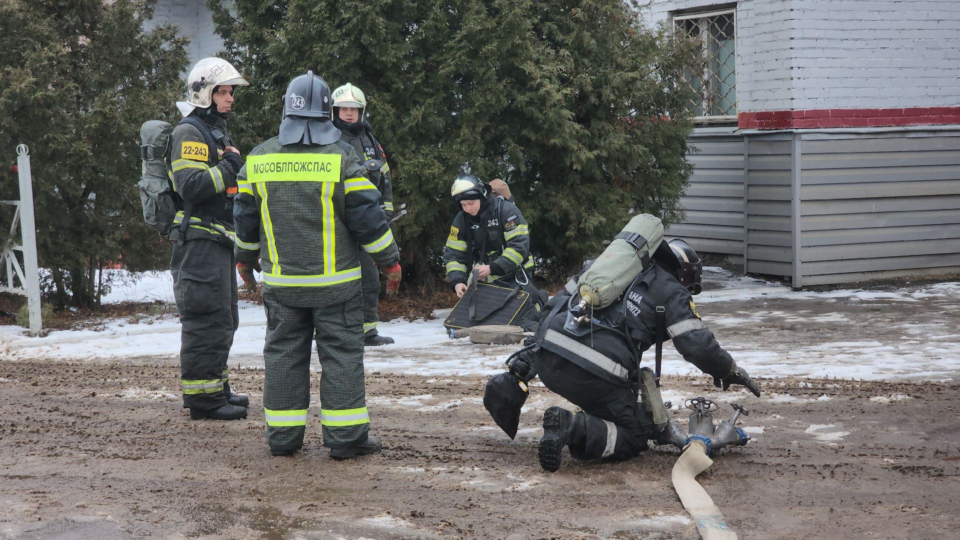вертикалки, противопожарная тренировка, куровское, орехово-зуевский округ,