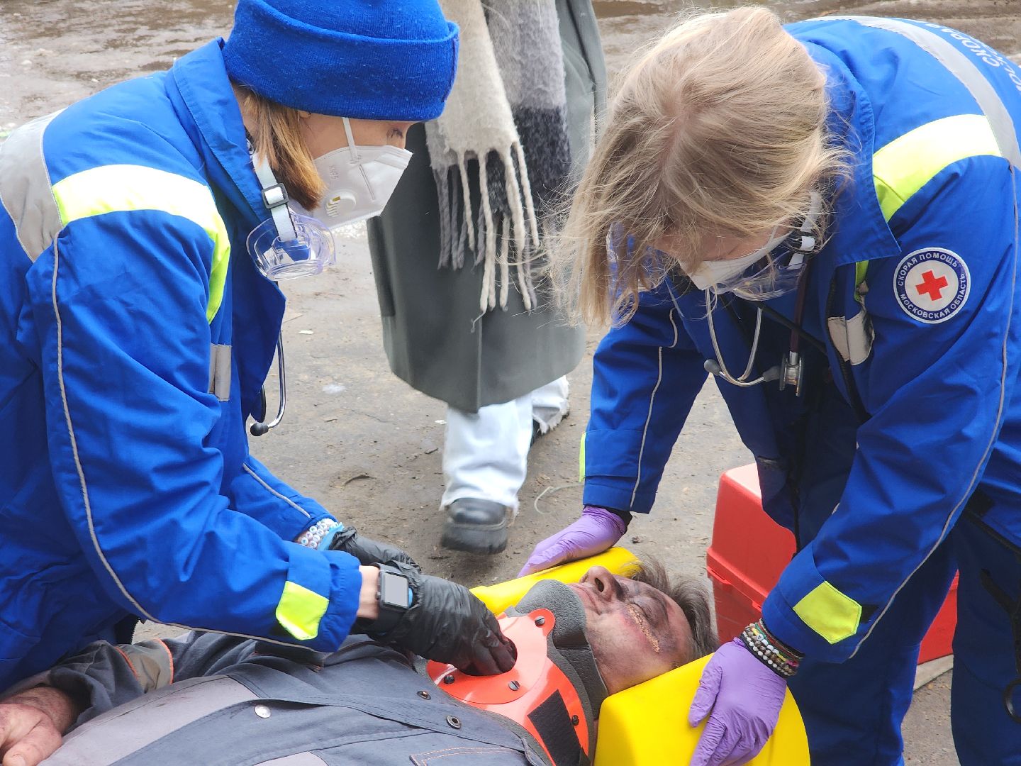 вертикалки, противопожарная тренировка, куровское, орехово-зуевский округ,