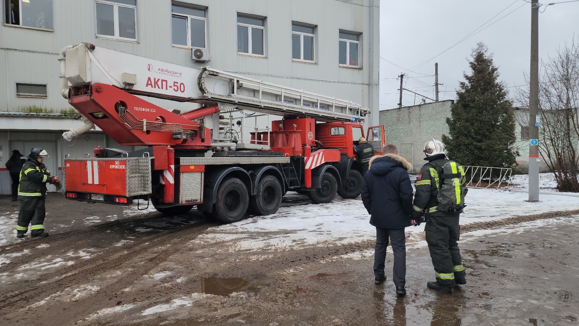 вертикалки, противопожарная тренировка, куровское, орехово-зуевский округ,