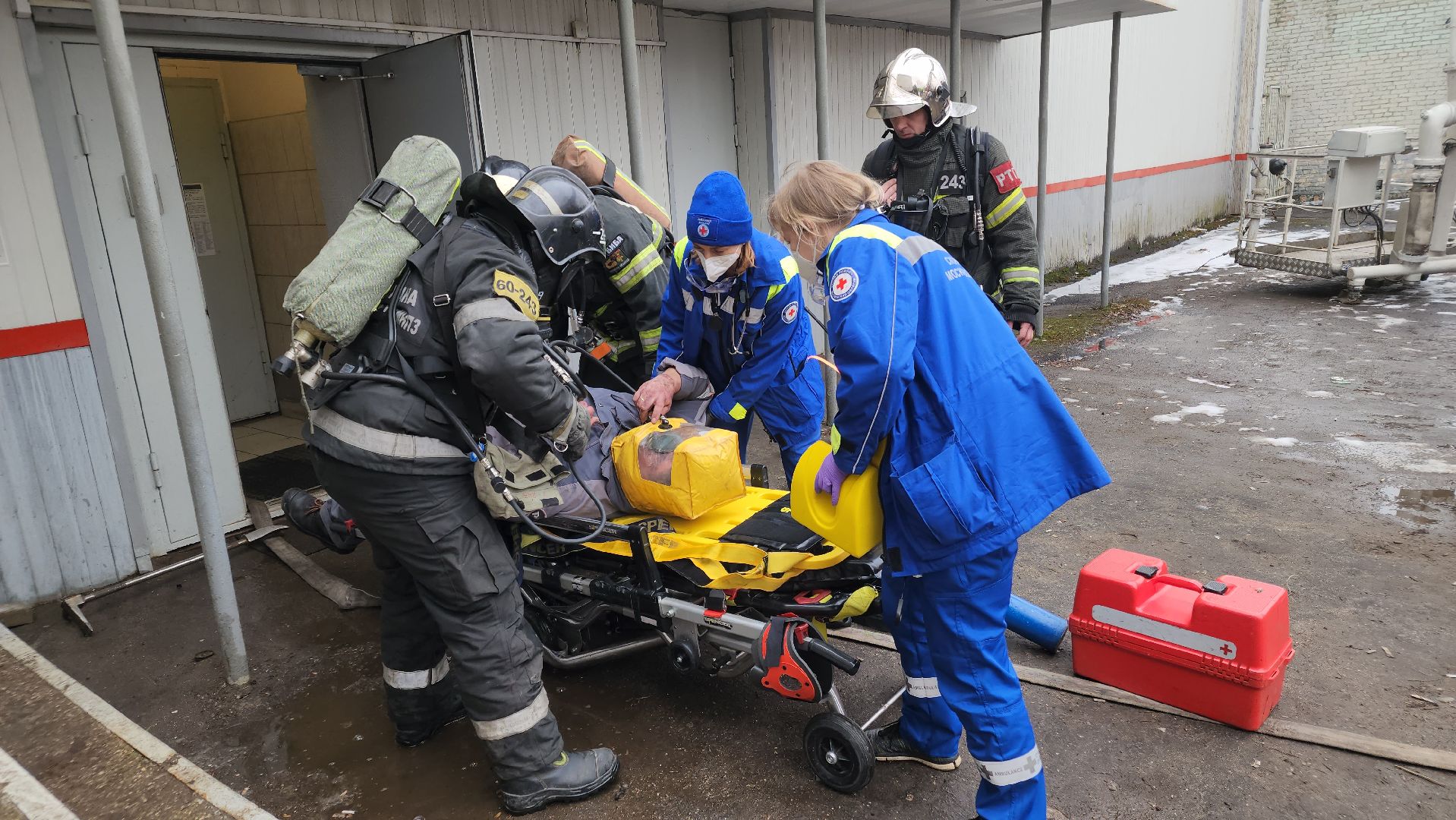 вертикалки, противопожарная тренировка, куровское, орехово-зуевский округ,