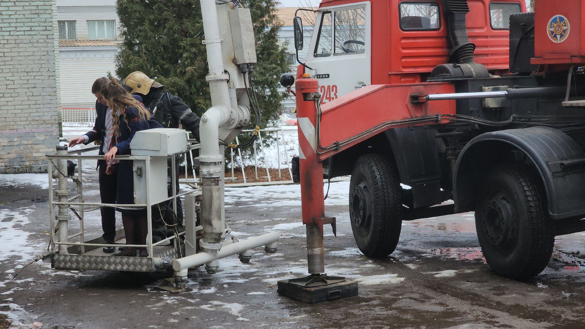 вертикалки, противопожарная тренировка, куровское, орехово-зуевский округ,
