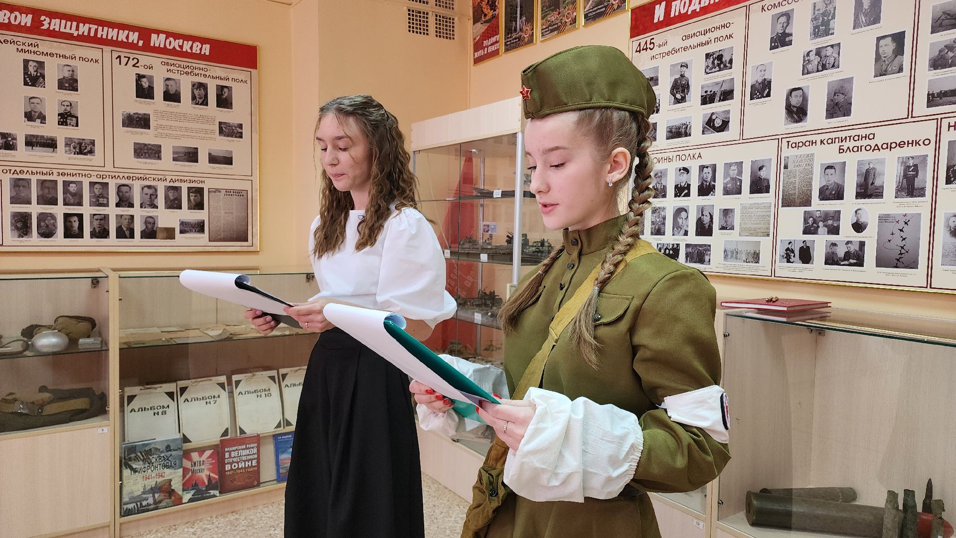 кашира, школа, музей, семинар, образование, ВОВ, вертикалки,