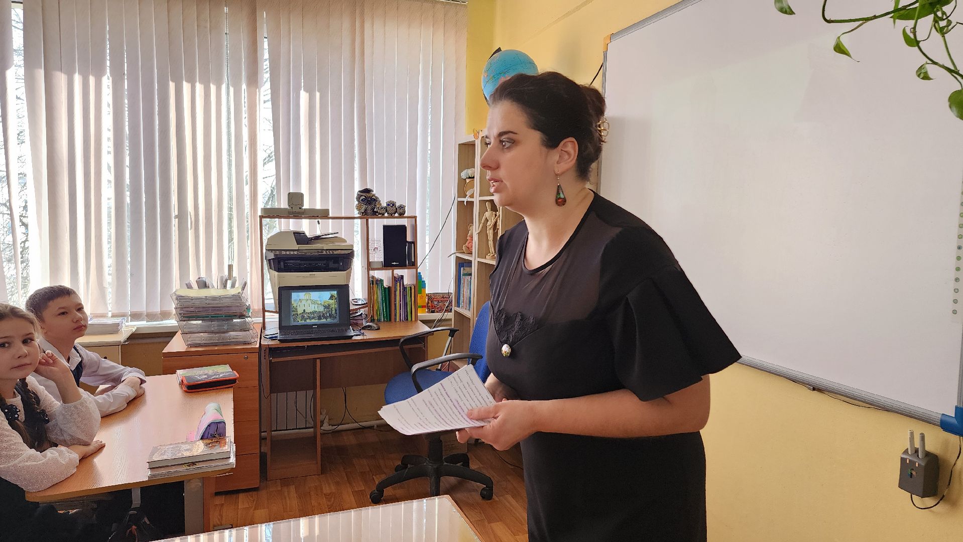 кашира, школа, музей, семинар, образование, ВОВ, вертикалки,