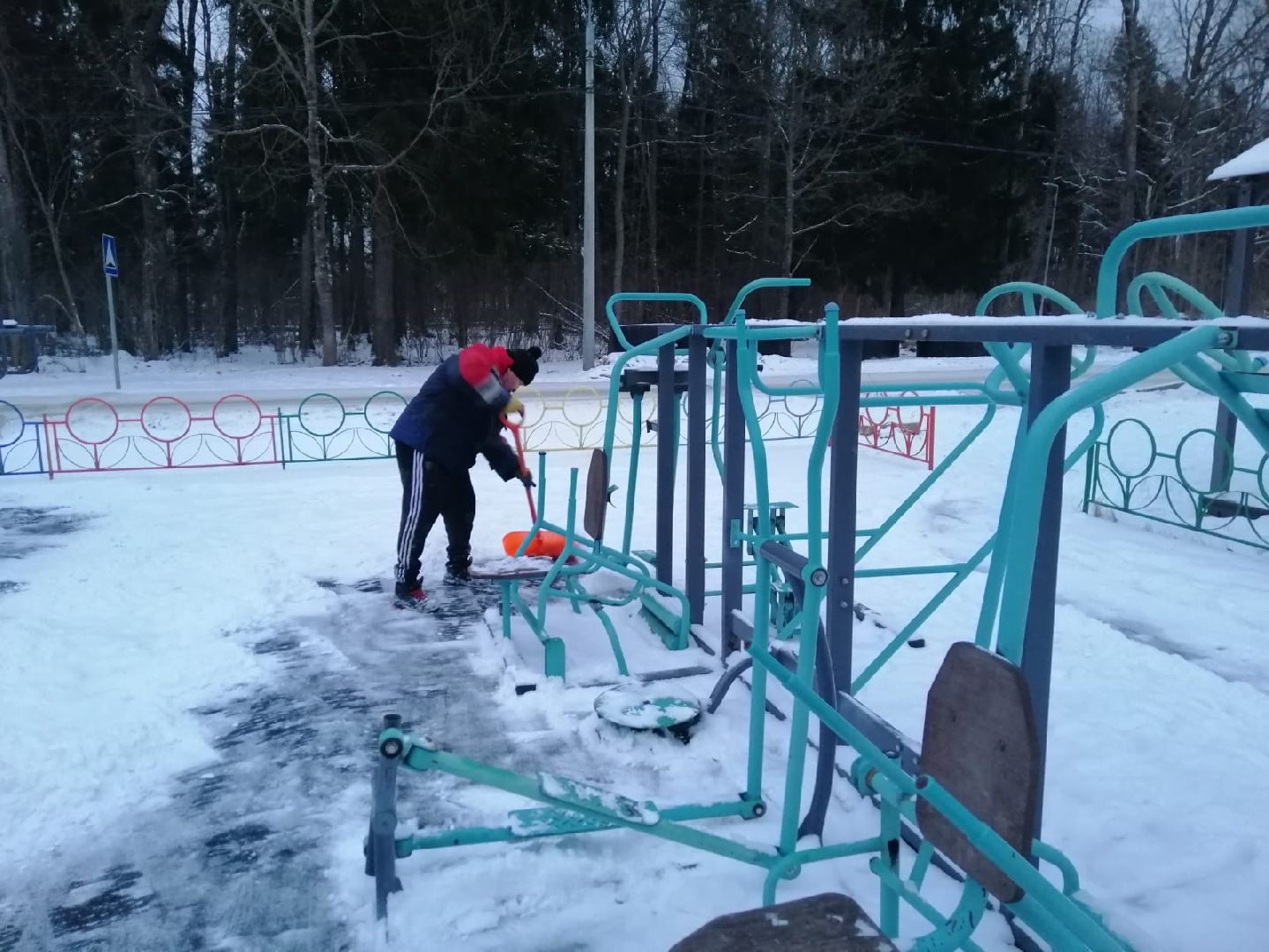жкх, благоуйстройство, спортивная площадка, снег,воркаут,