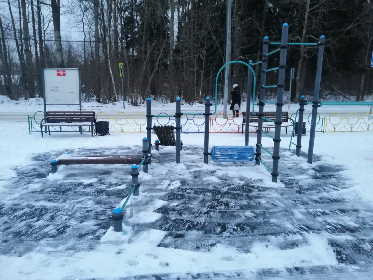 жкх, благоуйстройство, спортивная площадка, снег,воркаут,