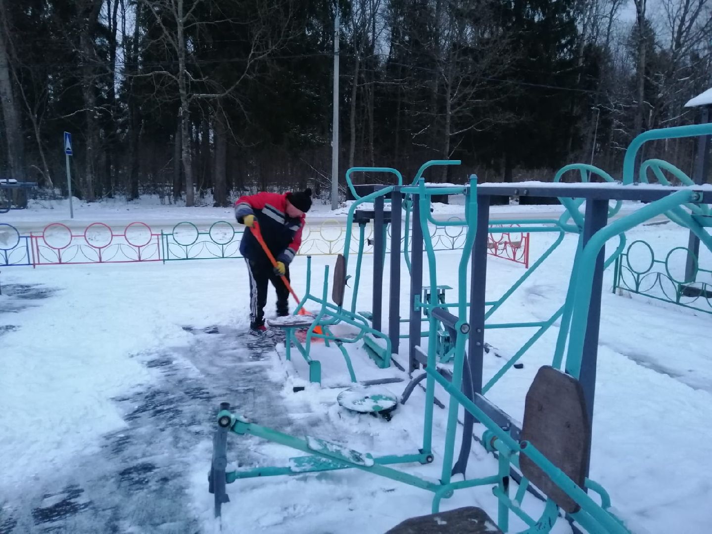 жкх, благоуйстройство, спортивная площадка, снег,воркаут,