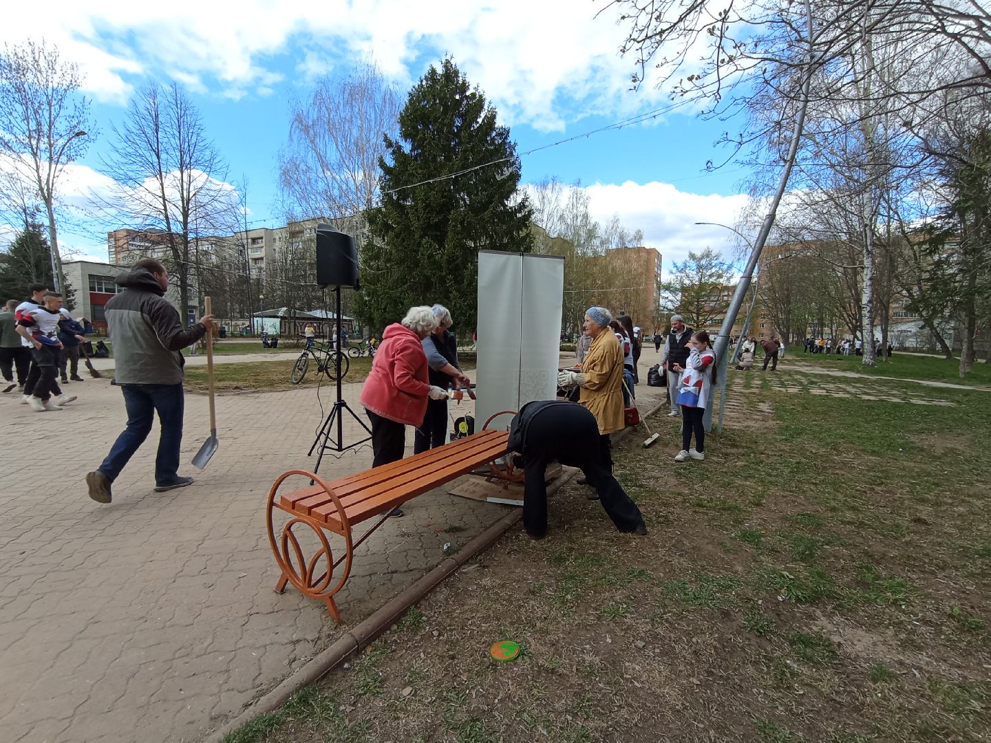 благоустройство, всероссийский субботник, совет ветеранов, Дубна