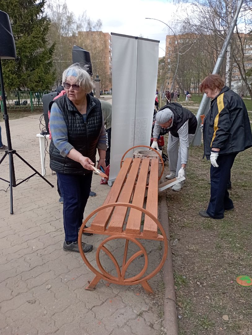 благоустройство, всероссийский субботник, совет ветеранов, Дубна
