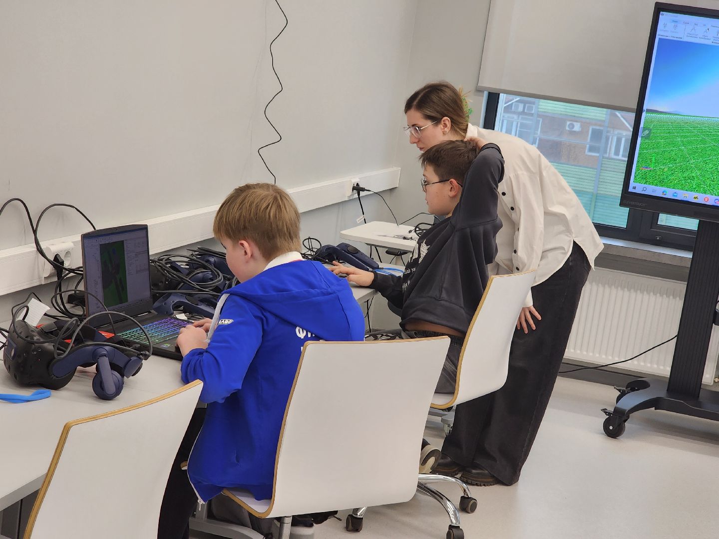 долгопрудный, технопарк физтех-лицея,3D-модель, VR-технологии, дети, кружки,