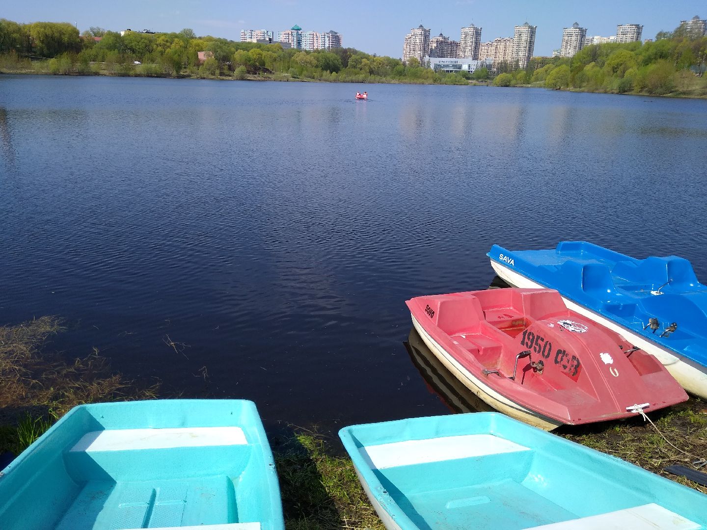 Раменское, благоустройство, лодочная станция