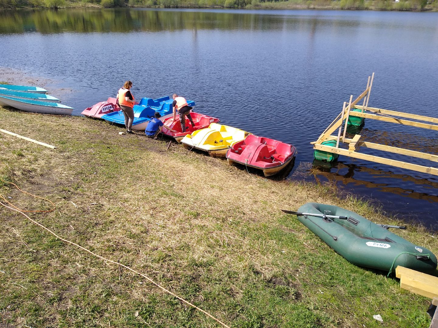 Раменское, благоустройство, лодочная станция