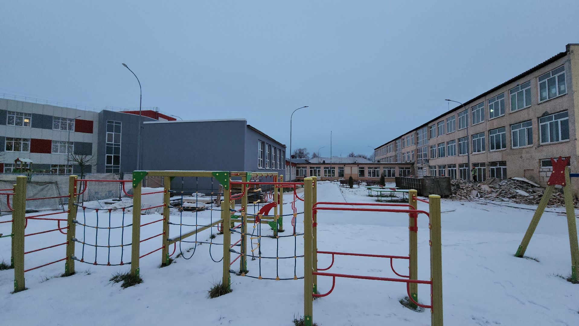 серпухов, школа 17, улица джона рида, капитальный ремонт школы, строительство, вертикалки,